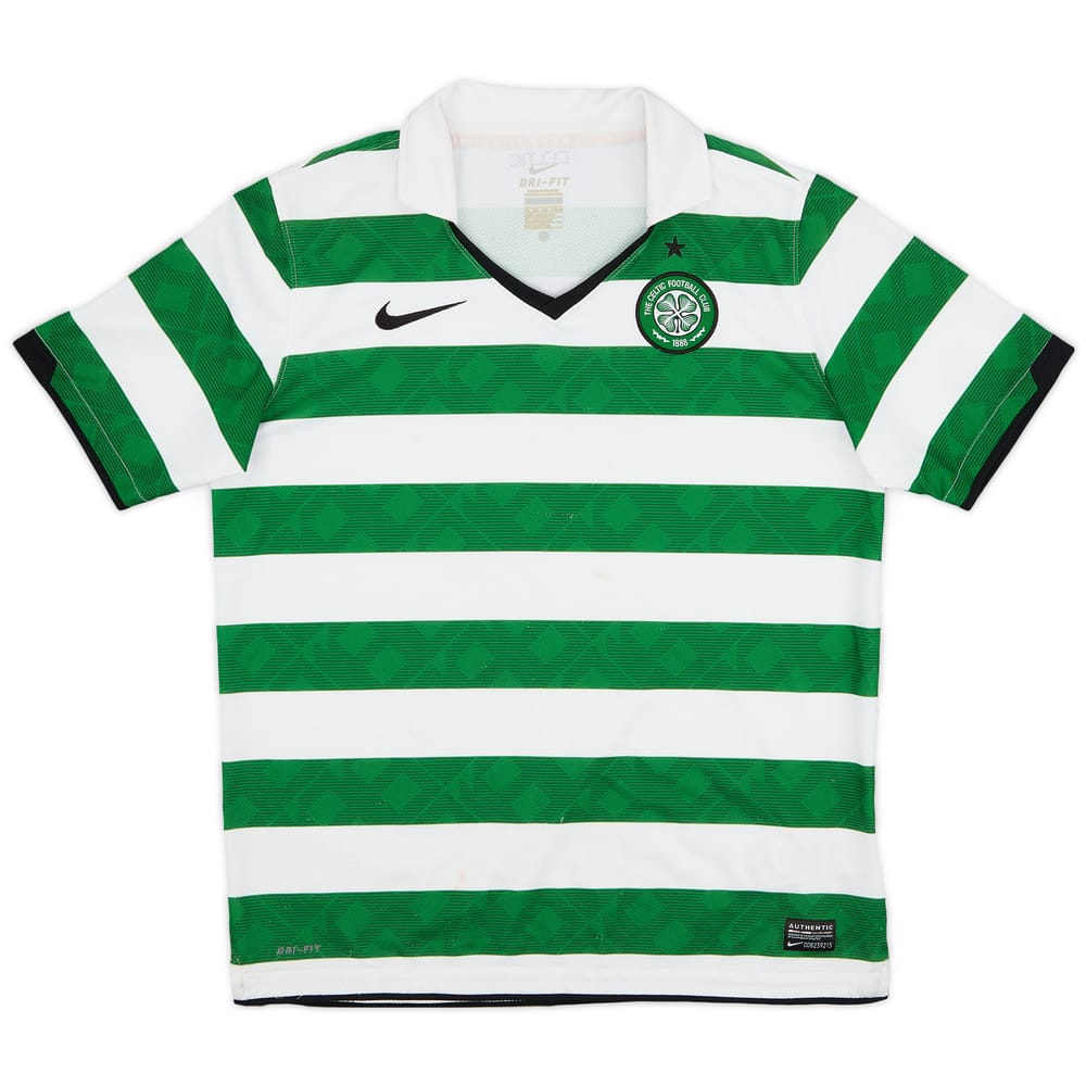 2010-12 Celtic Home Shirt - 7/10 - (XL.Boys)