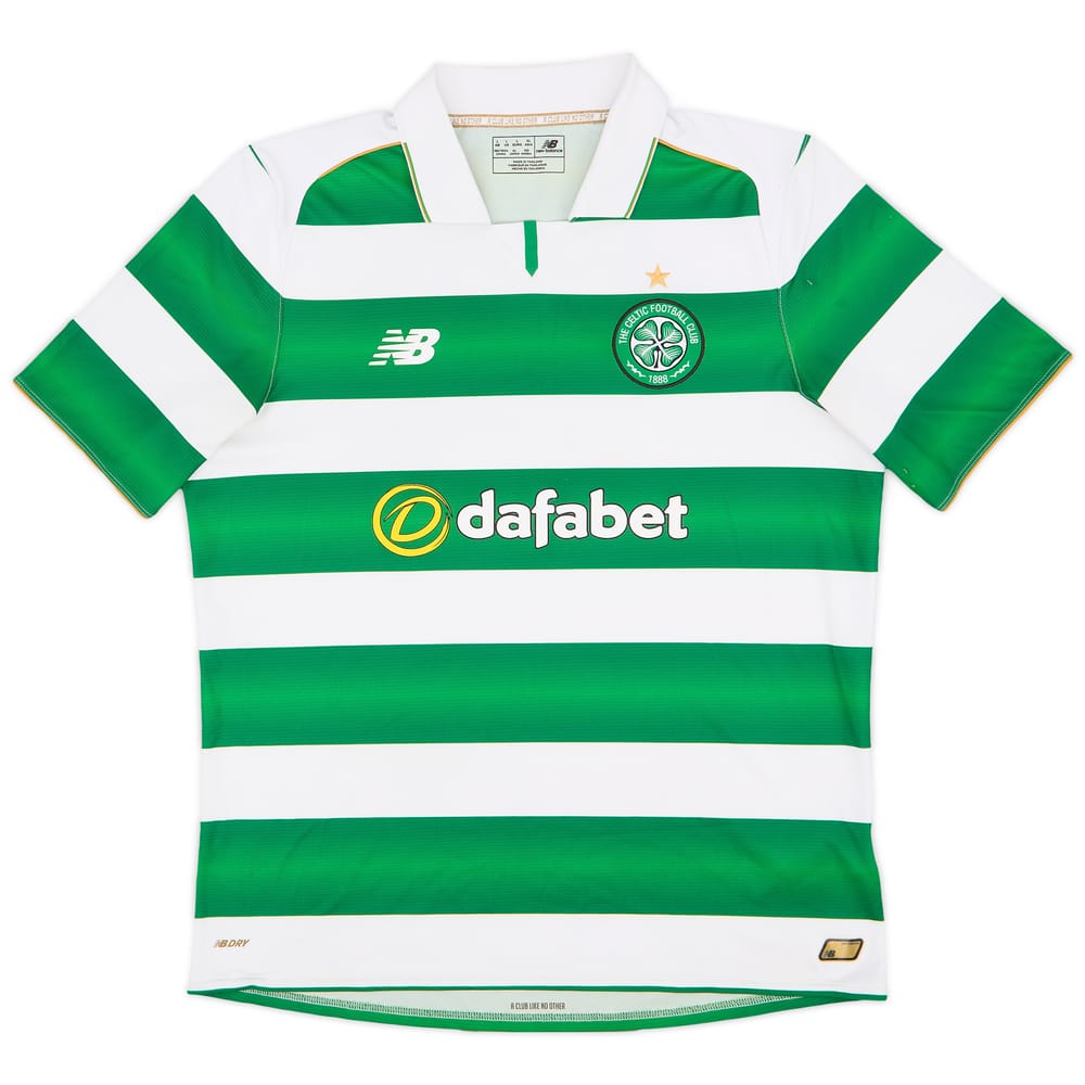2016-17 Celtic Home Shirt - 6/10 - (L)