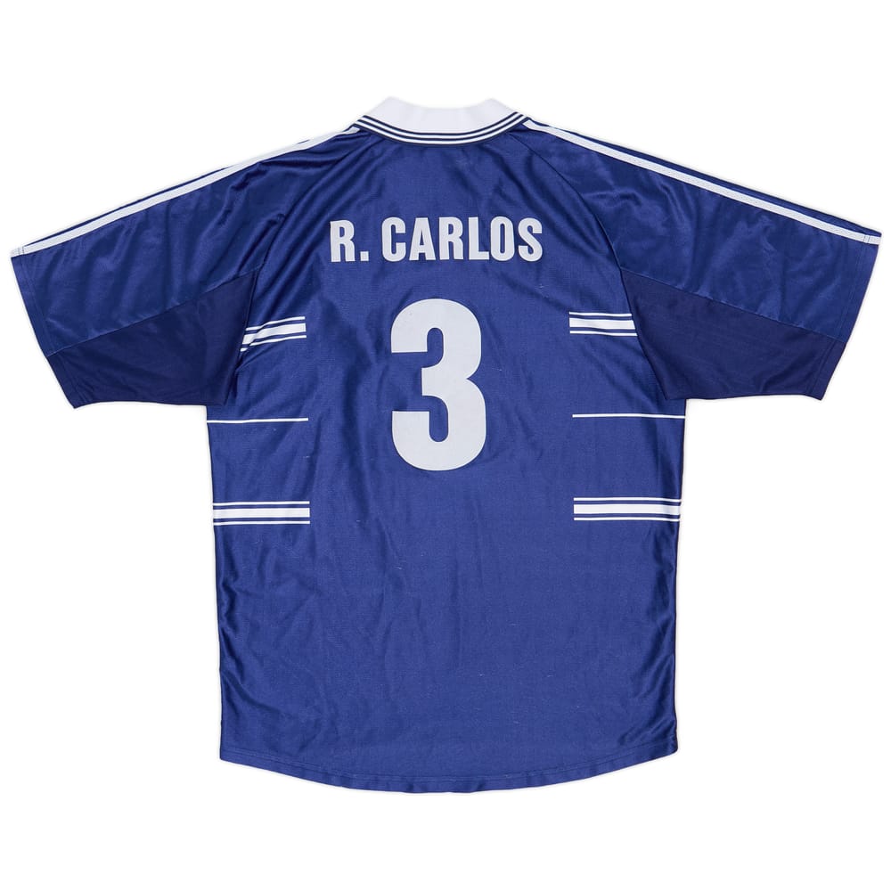 1998-99 Real Madrid Away Shirt R.Carlos #3 - 7/10 - (L)
