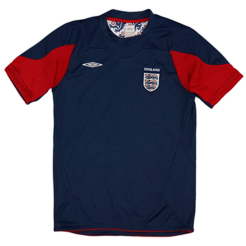 2005-06 England Umbro Training Shirt - 8/10 - (XL.Boys)