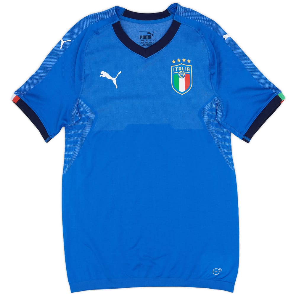 2018-19 Italy Authentic Home Shirt - 9/10 - (XL)