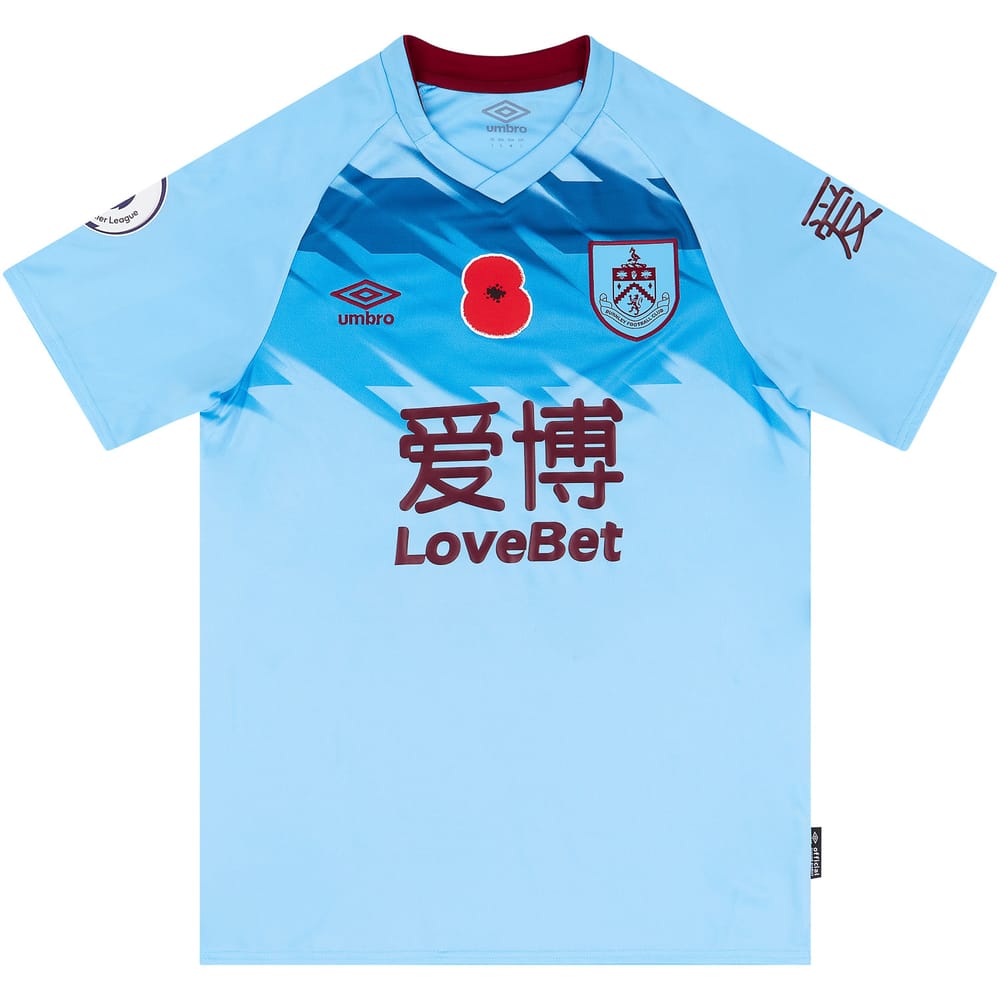 2019-20 Burnley Match Issue Away Shirt Brady #12 (v Sheff Utd)