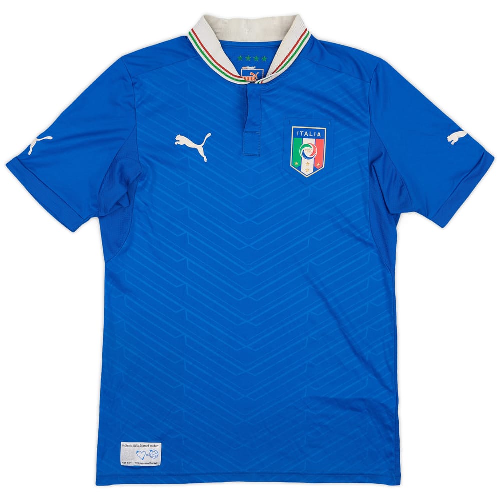 2012-13 Italy Home Shirt - 8/10 - (S)
