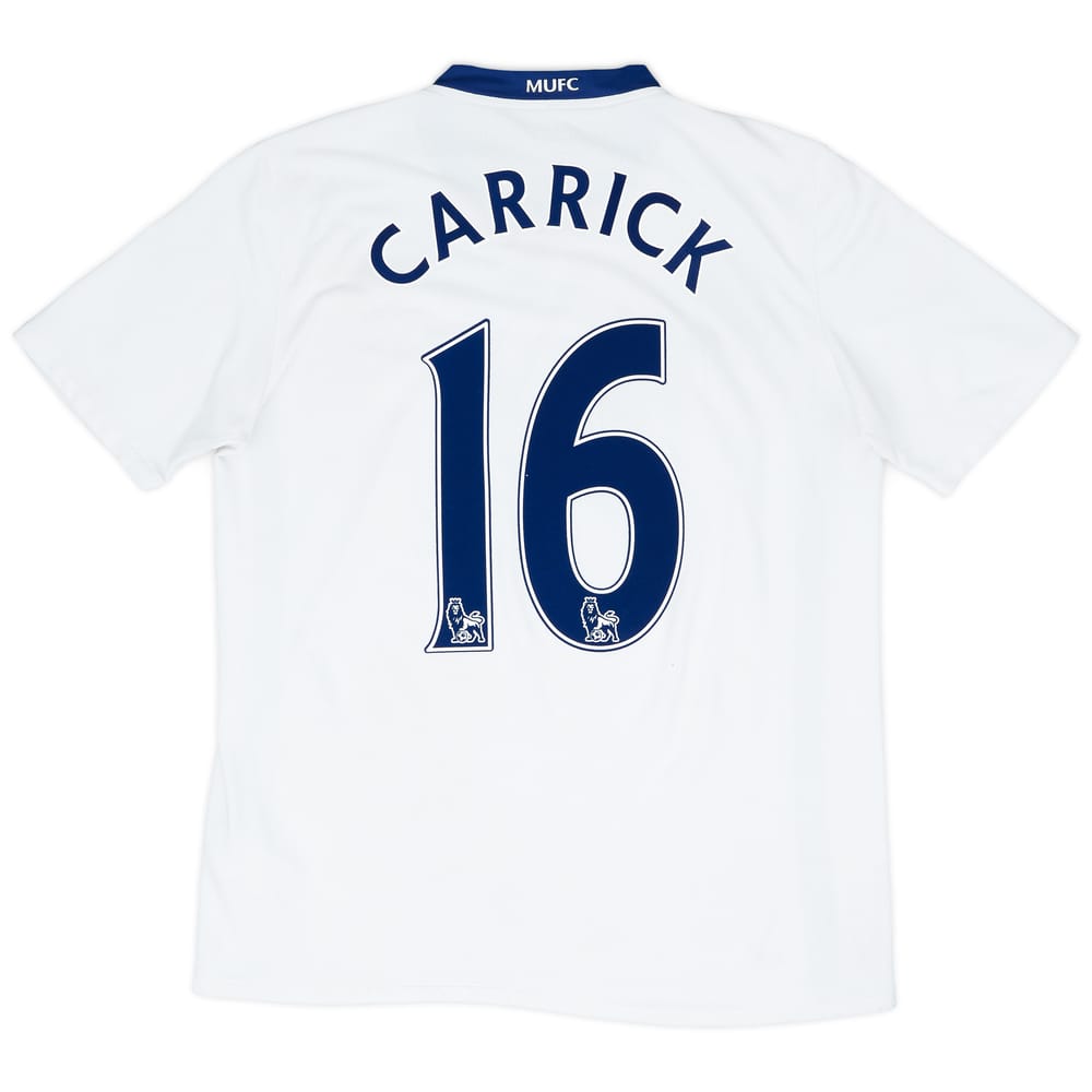 2008-10 Manchester United Away Shirt Carrick #16 - 4/10 - (M)