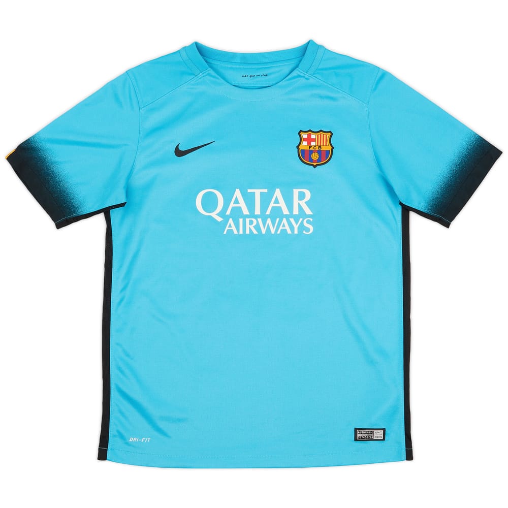 2015-16 Barcelona Third Shirt - 5/10 - (XL.Boys)