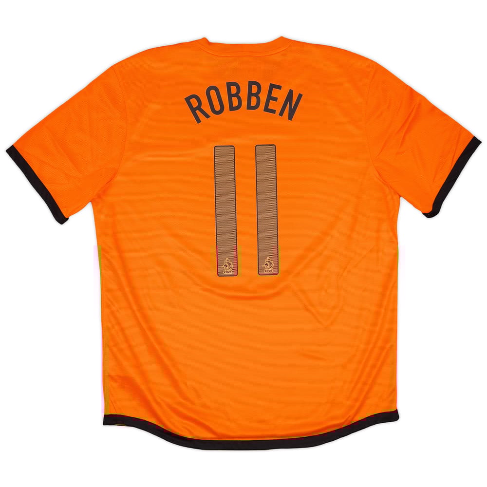 2012-13 Netherlands Home Shirt Robben #11 (XL)