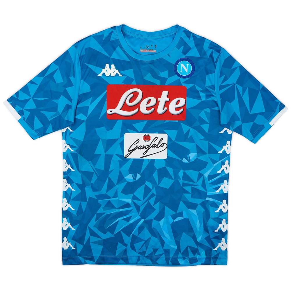 2018-19 Napoli Basic Home Shirt - 5/10 - (M)