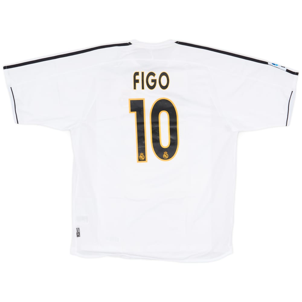 2003-04 Real Madrid Home Shirt Figo #10 (L)