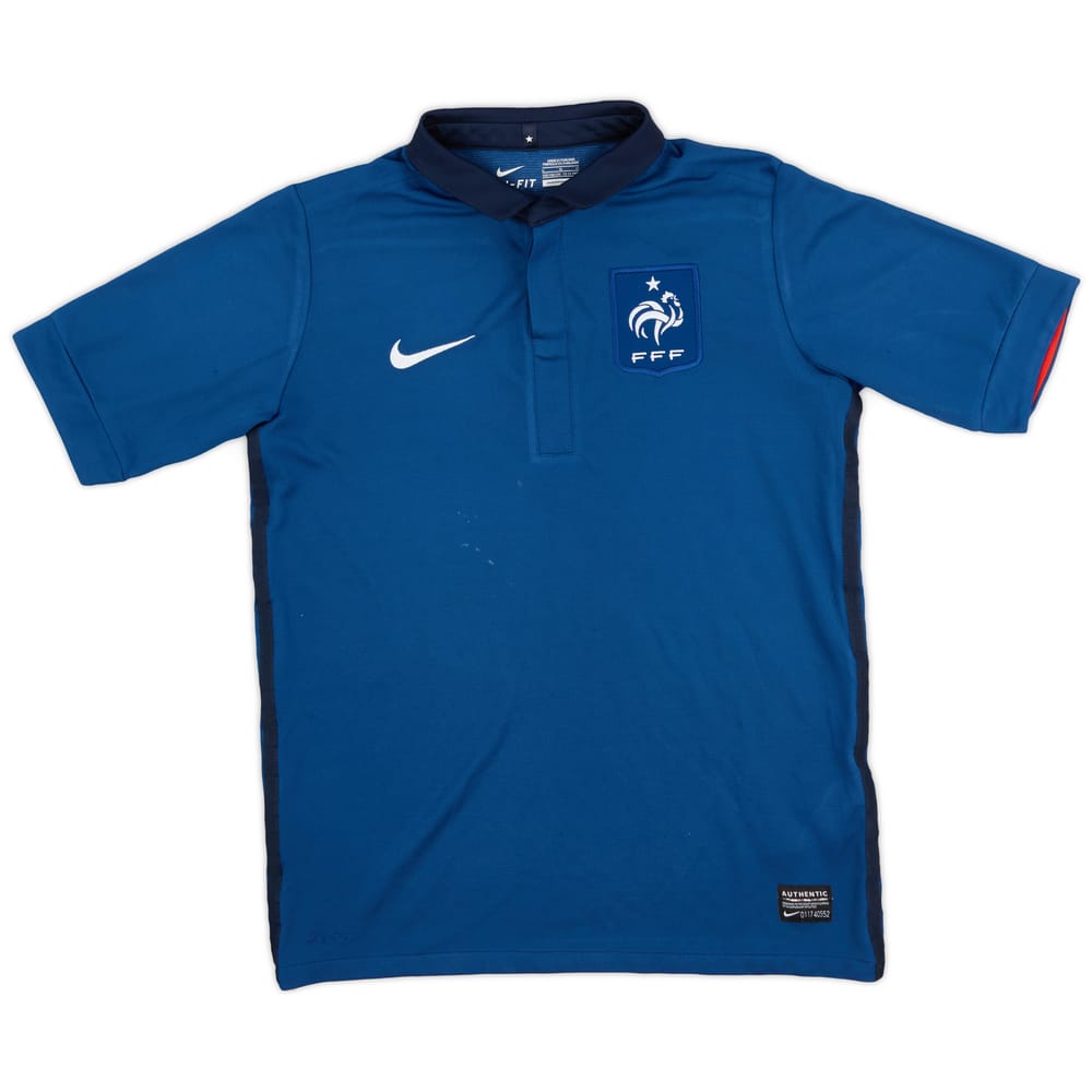 2011-12 France Home Shirt - 6/10 - (L.Boys)