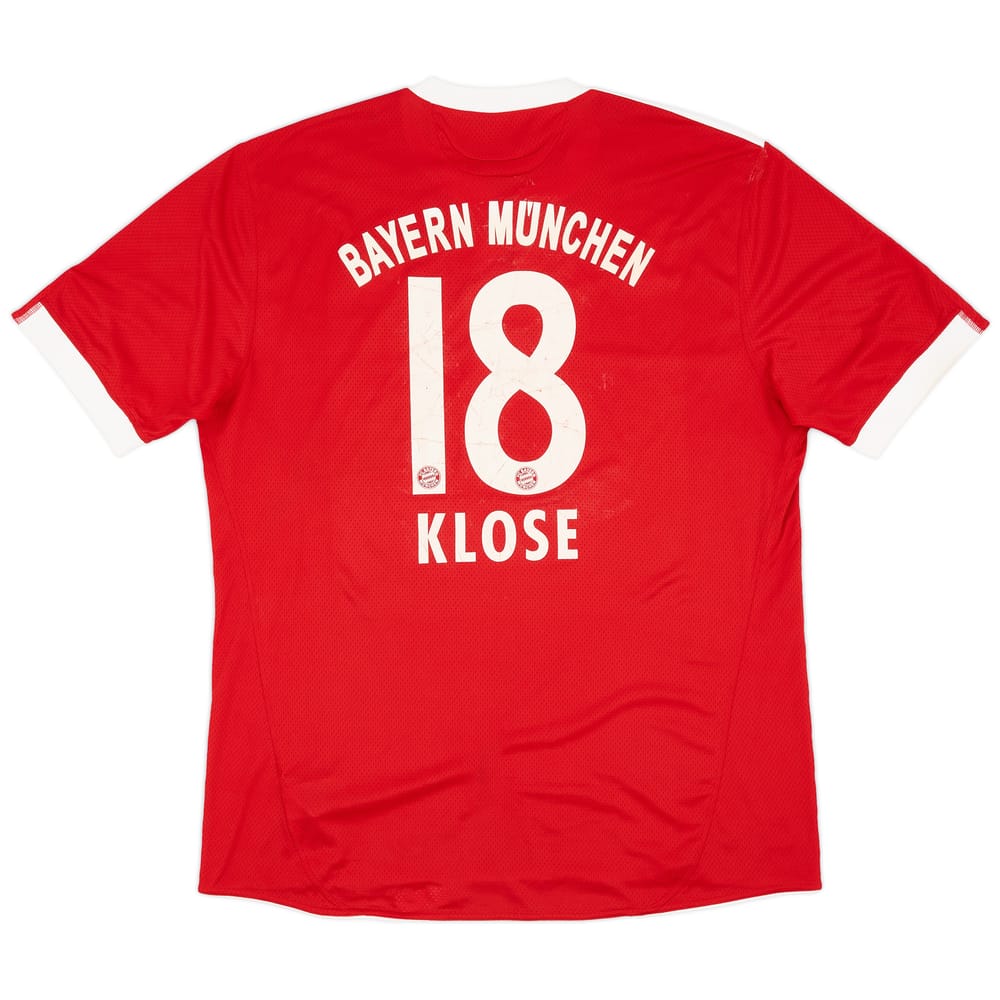 2009-10 Bayern Munich Home Shirt Klose #18 - 5/10 - (XXL)