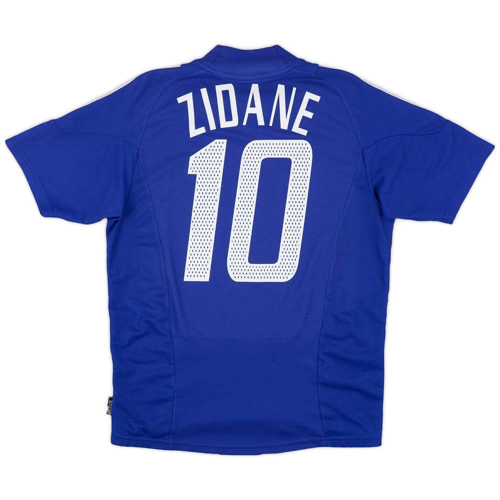 2002-04 France Home Shirt Zidane #10 - 5/10 - (S)