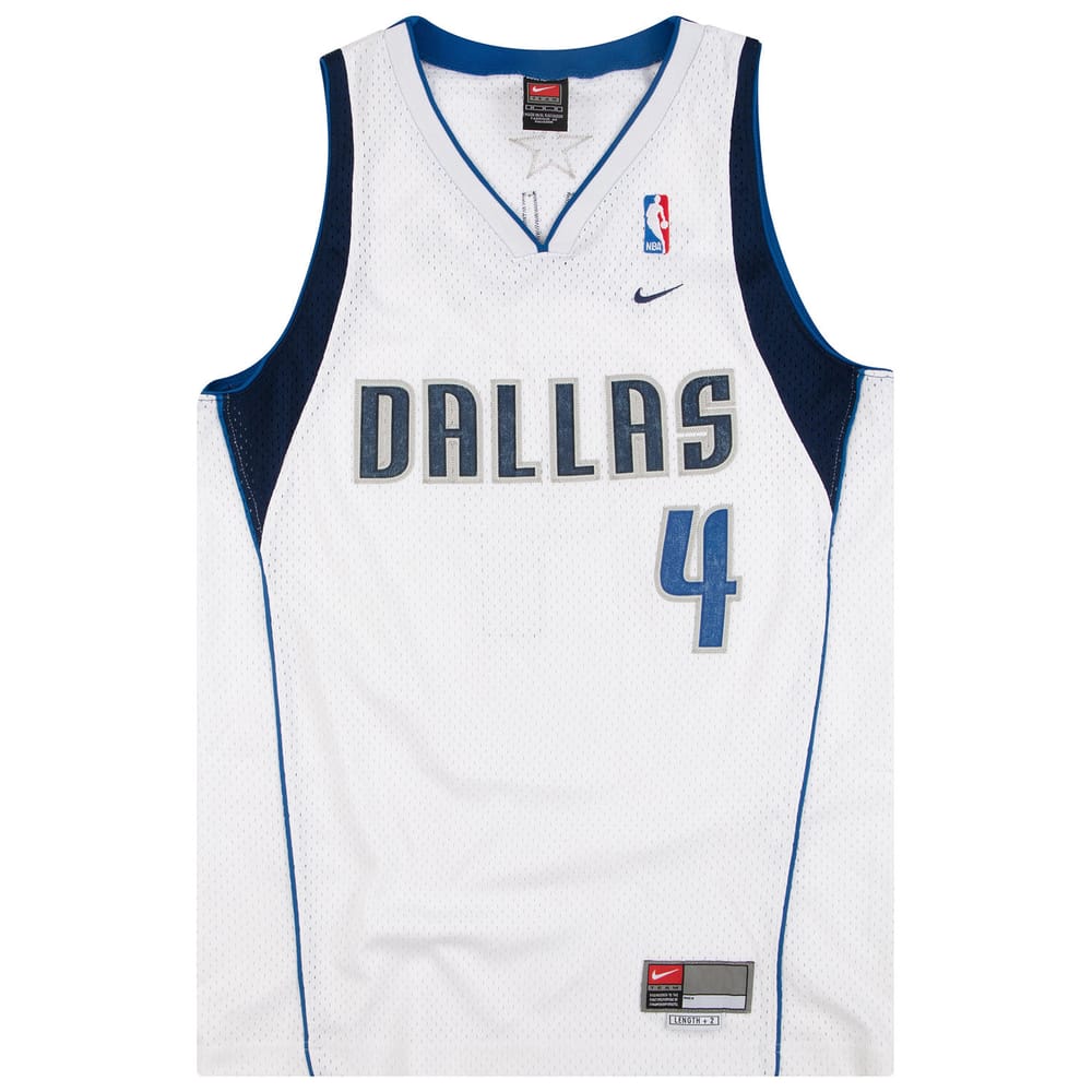 2001-04 Dallas Mavericks Finley #4 Nike Swingman Jersey (Home) M