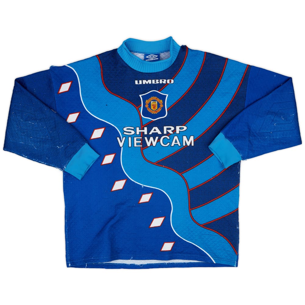 1994-97 Manchester United GK Shirt - 4/10 - (L)