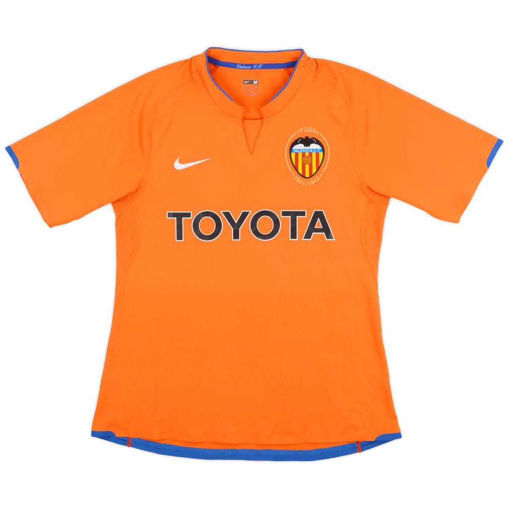 2007-08 Valencia Away Shirt - 9/10 - (M)