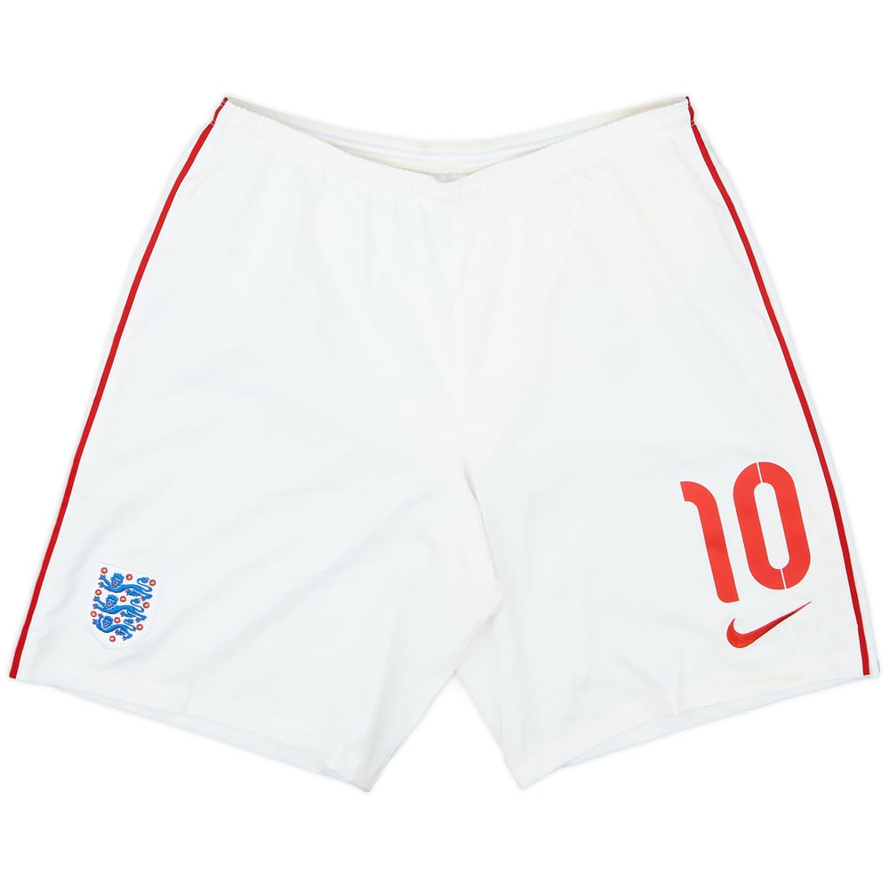2014-15 England Match Issue Away Shorts #10 (Rooney)