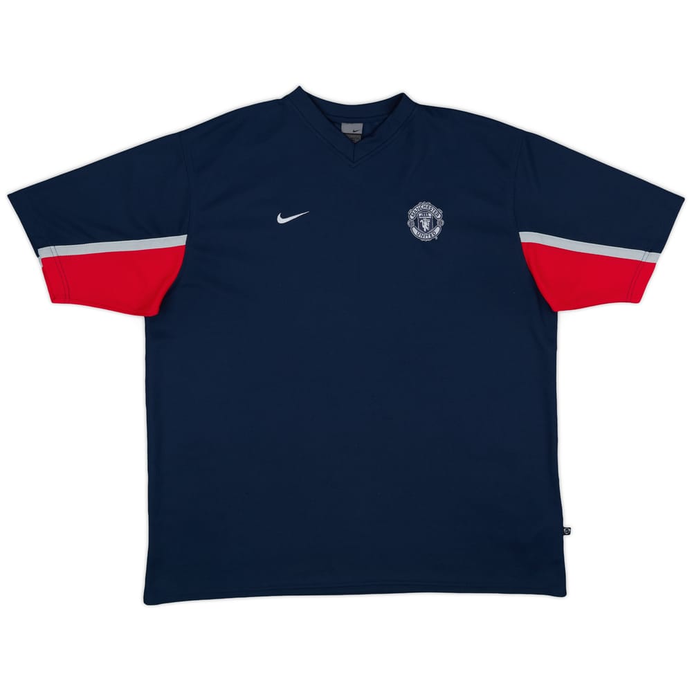 2003-04 Manchester United Nike Training Shirt - 9/10 - (XXL)