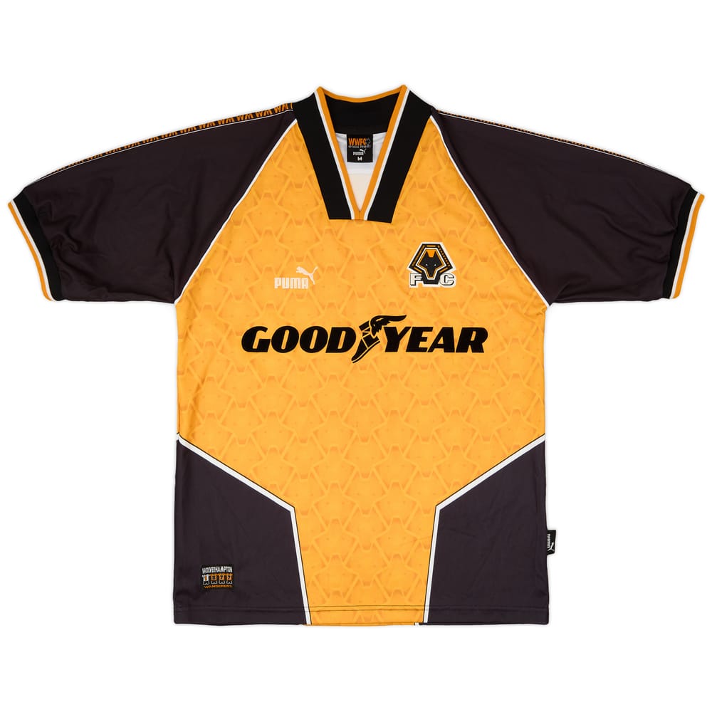 1996-98 Wolves Home Shirt - 9/10 - (M)