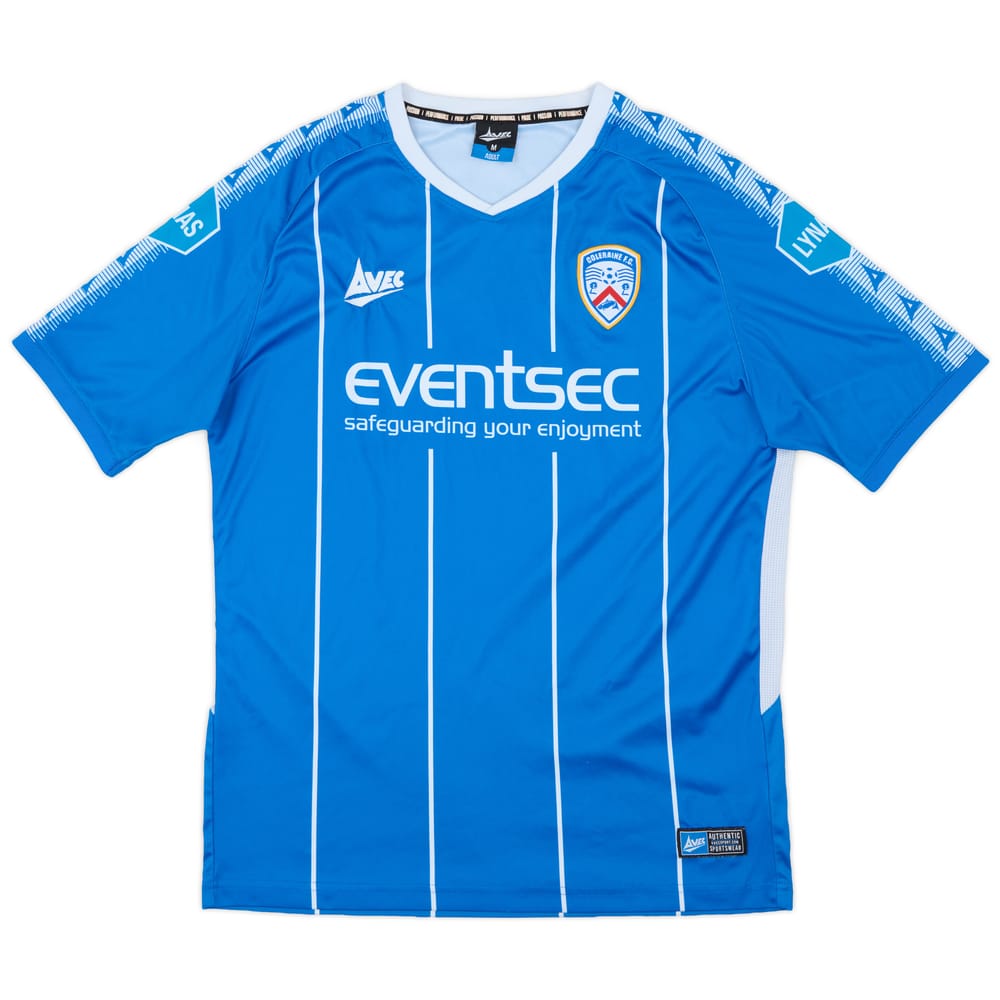2020-22 Coleraine Home Shirt - 9/10 - (M)