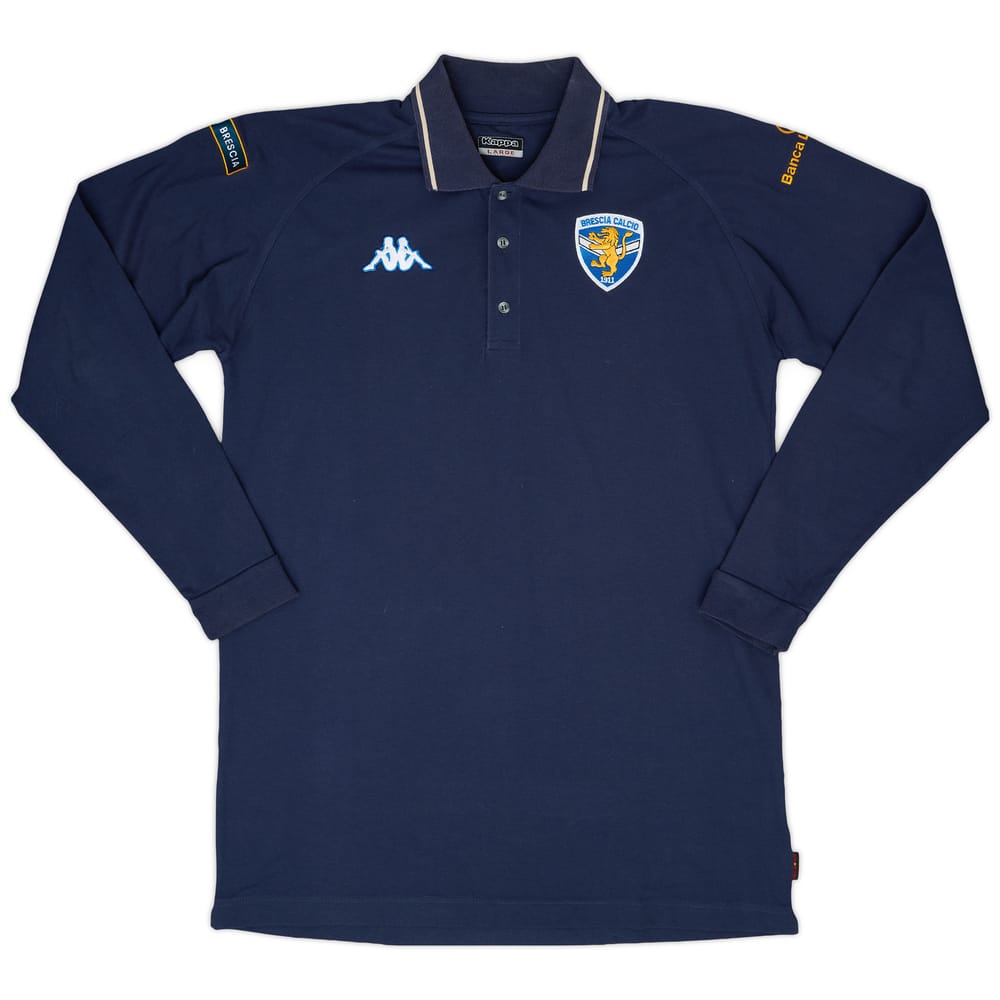2004-05 Brescia Kappa Polo L/S Shirt - 7/10 - (L)