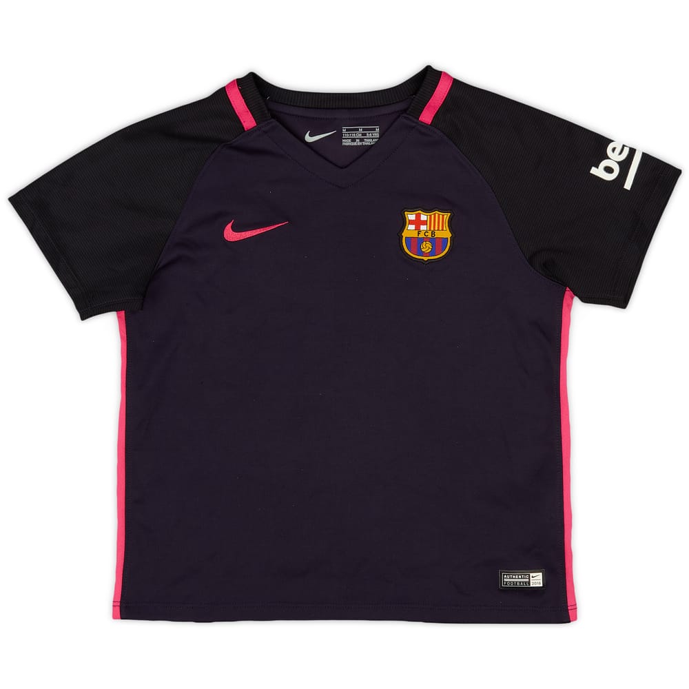 2016-17 Barcelona Away Shirt - 8/10 - (5-6 Years)