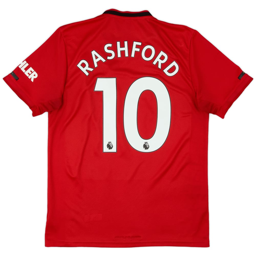 2019-20 Manchester United Home Shirt Rashford #10 - 5/10 - (M)
