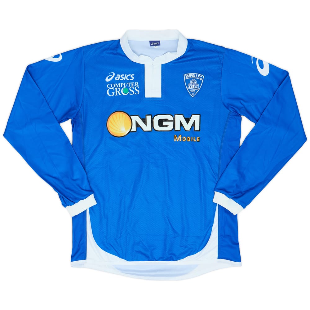 2010-11 Empoli Home L/S Shirt - 8/10 - (L)