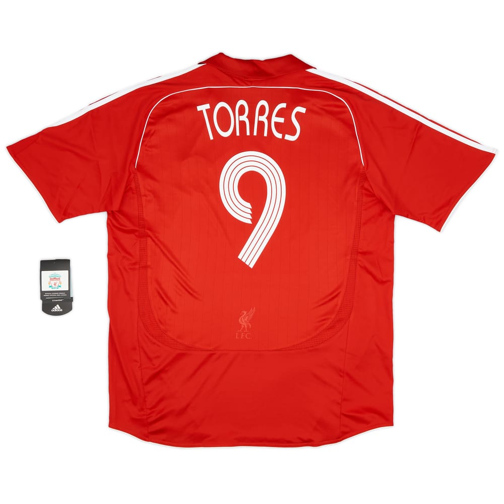 2006-08 Liverpool Home Shirt Torres #9 (XL)