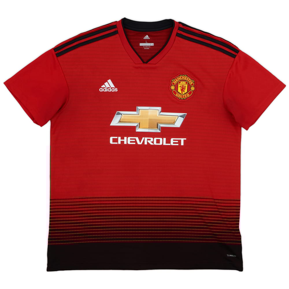 2018-19 Manchester United Home Shirt - 9/10 - (L)