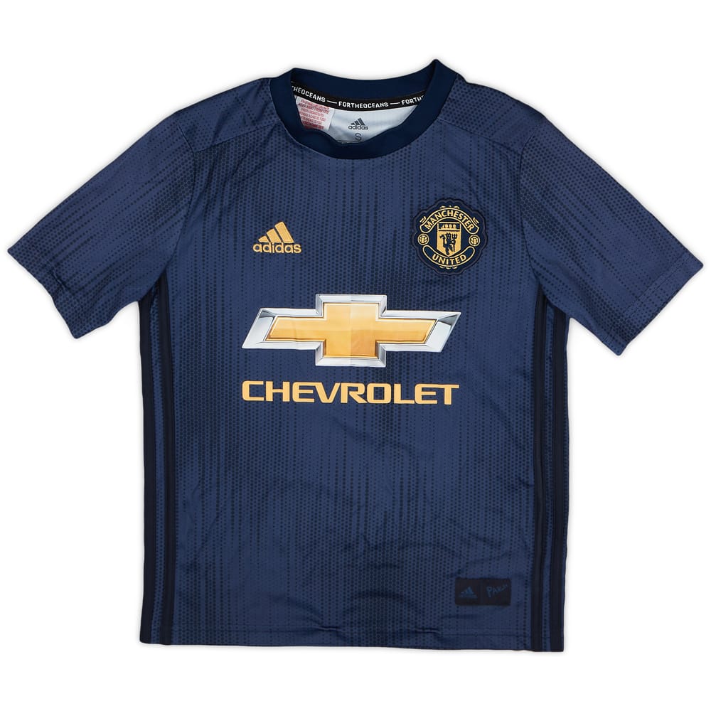 2018-19 Manchester United Third Shirt - 8/10 - (S.Boys)