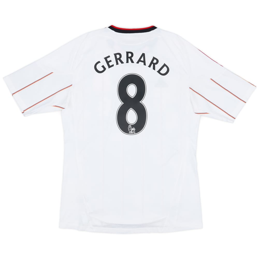 2010-11 Liverpool Away Shirt Gerrard #8 - 8/10 - (M)