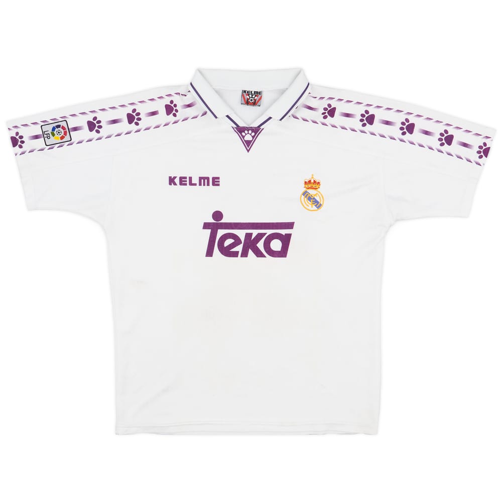 1996-97 Real Madrid Home Shirt - 7/10 - (S)