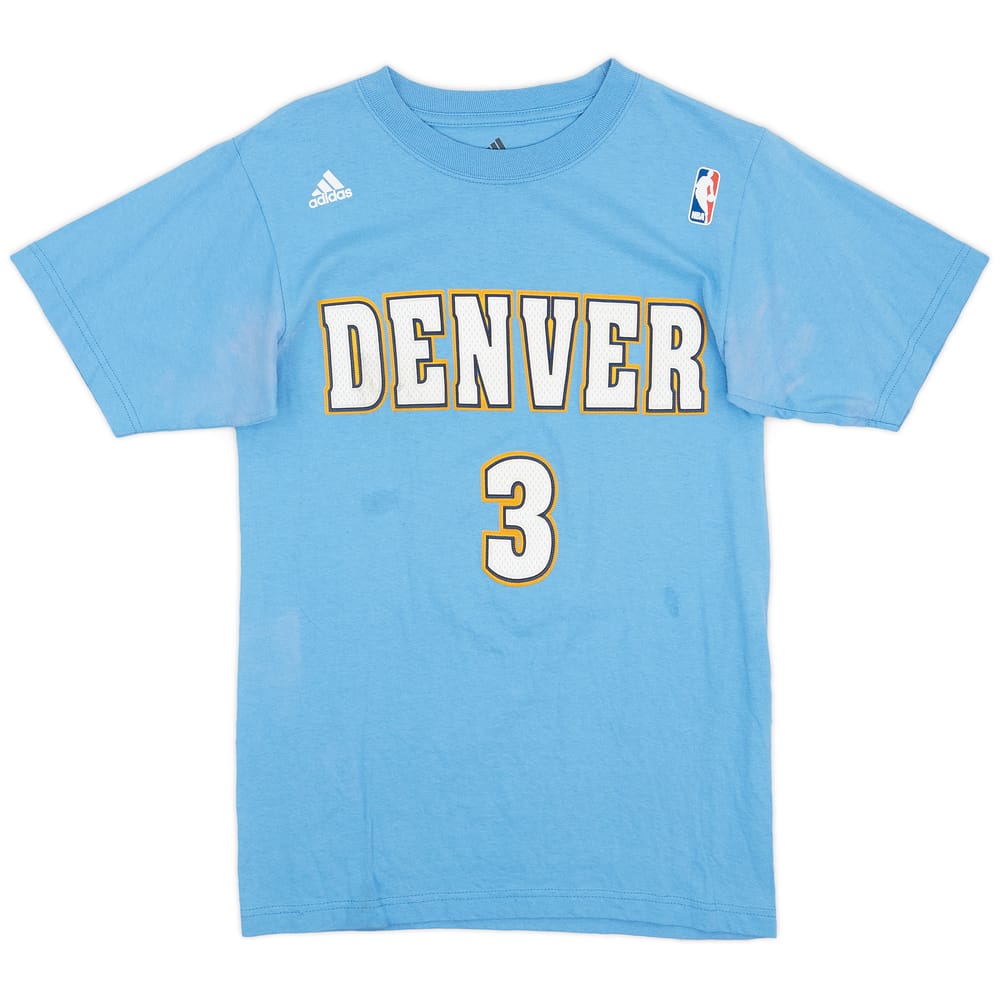 2011-12 Denver Nuggets Lawson #3 adidas Tee - 5/10 - (S)