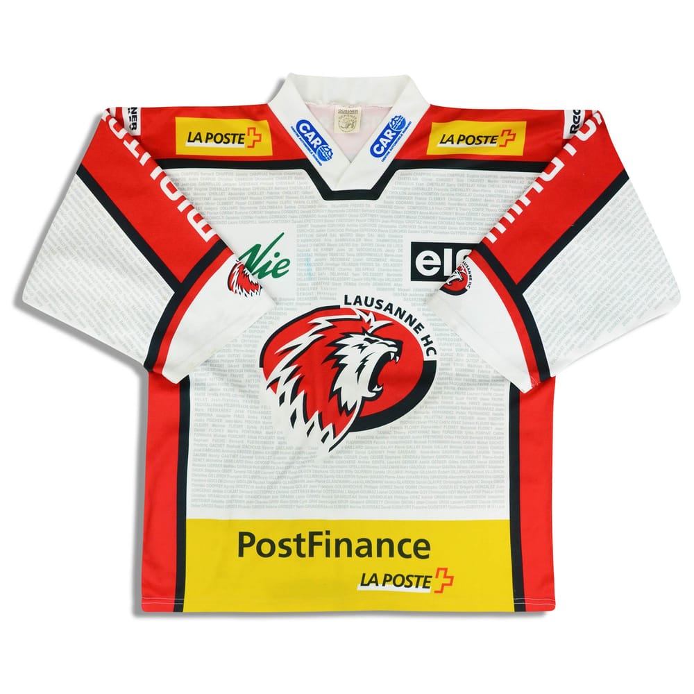 2003-04 Lausanne HC Ochsner Jersey (Away) L