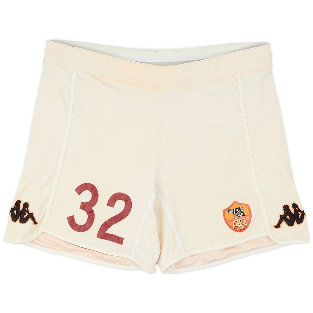 2000-01 Roma Player Issue Away Shorts #32 - 4/10 - (XL)