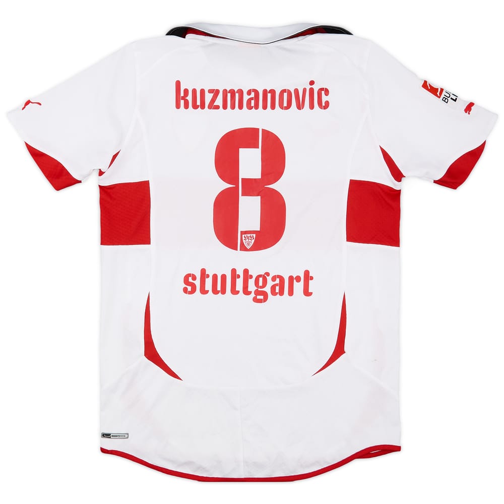 2010-11 Stuttgart Home Shirt Kuzmanovic #8 - 8/10 - (XL.Boys)
