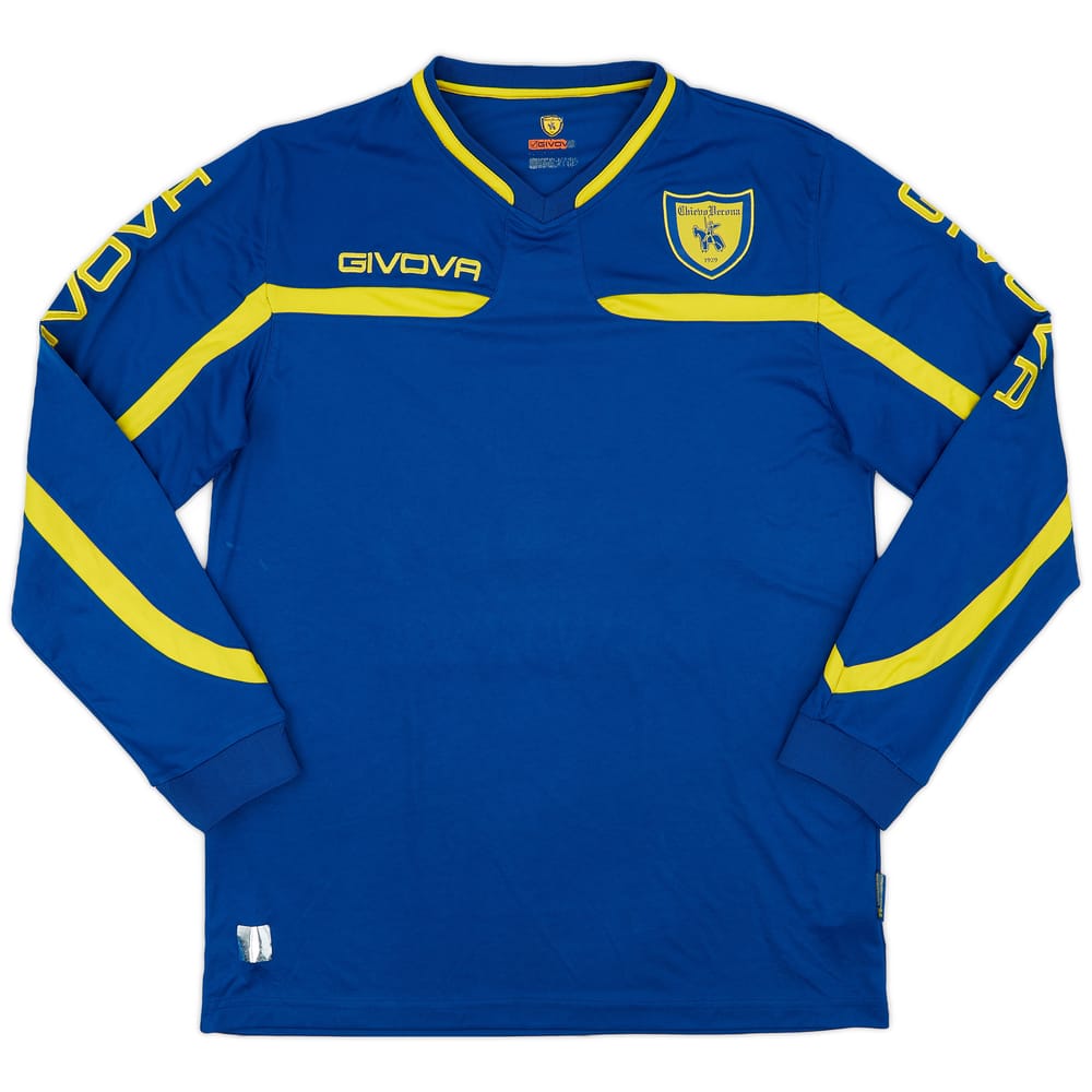 2018-19 Chievo Verona Givova Training L/S Shirt - 7/10 - (L)