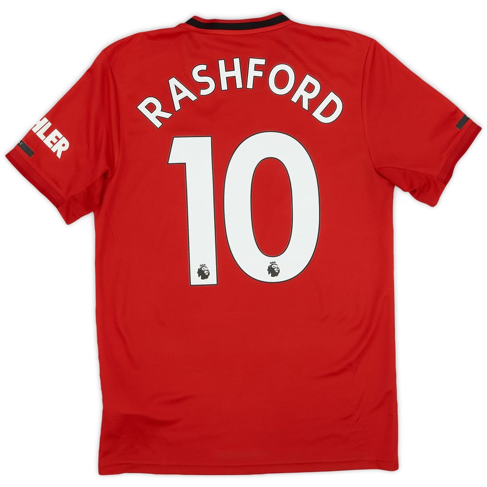 2019-20 Manchester United Home Shirt Rashford #10 - 6/10 - (S)