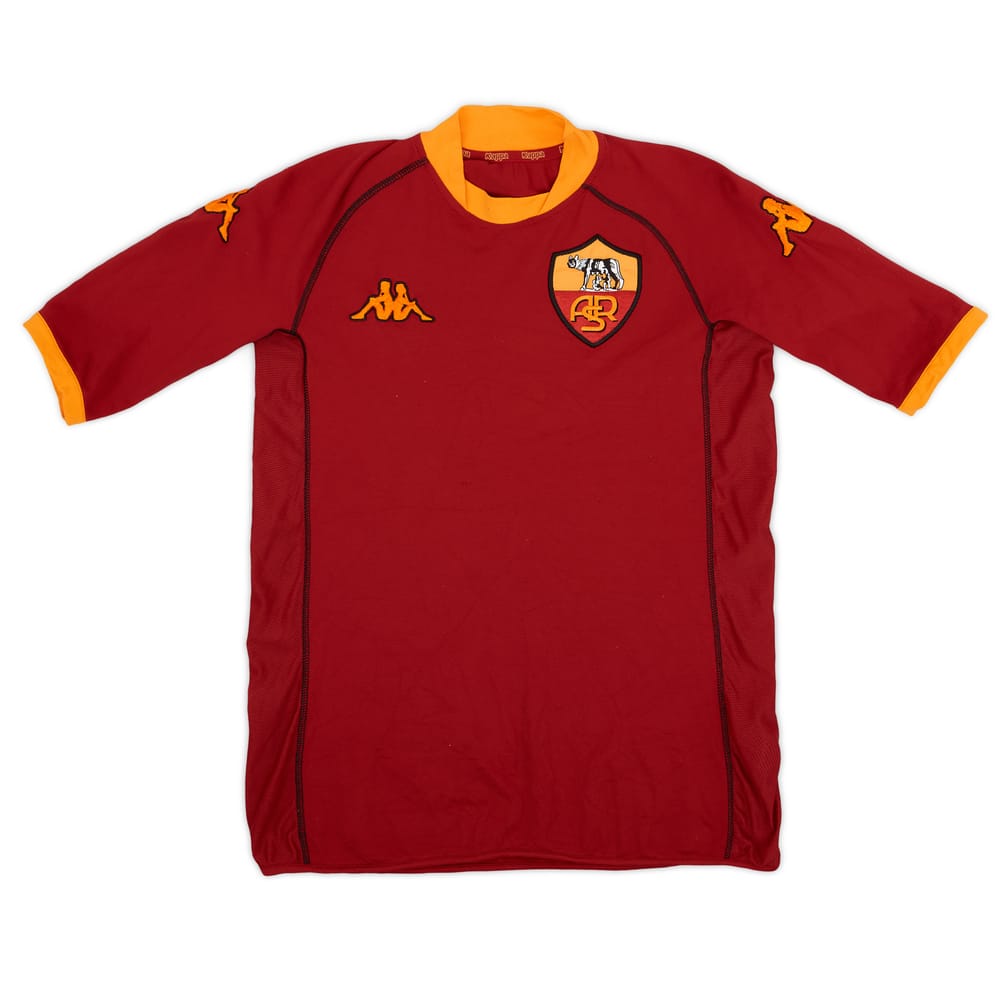2002-03 Roma Home Shirt - 8/10 - (S)