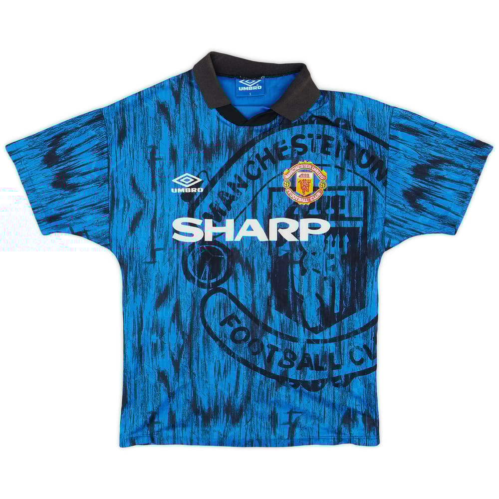 1992-93 Manchester United Away Shirt - 8/10 - (S)