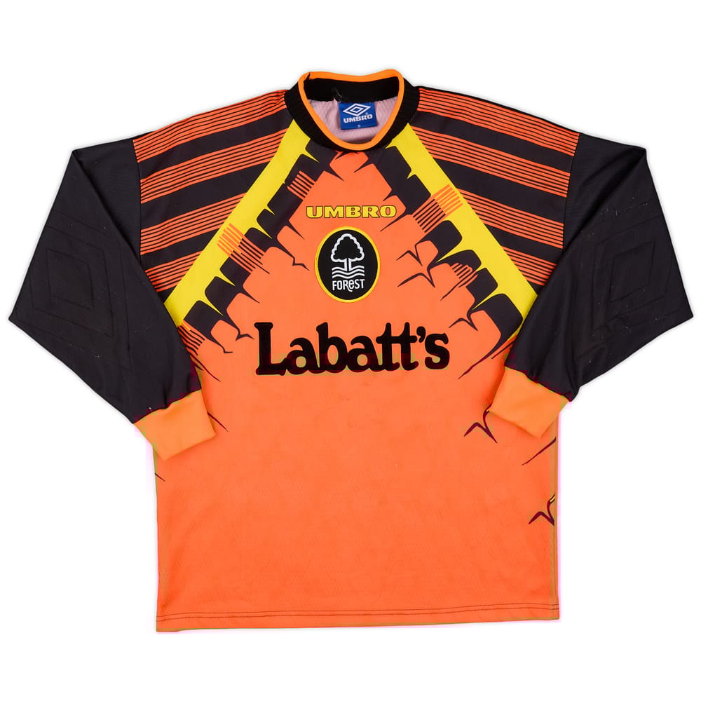 1996-97 Nottingham Forest GK Shirt - 8/10 - (M)