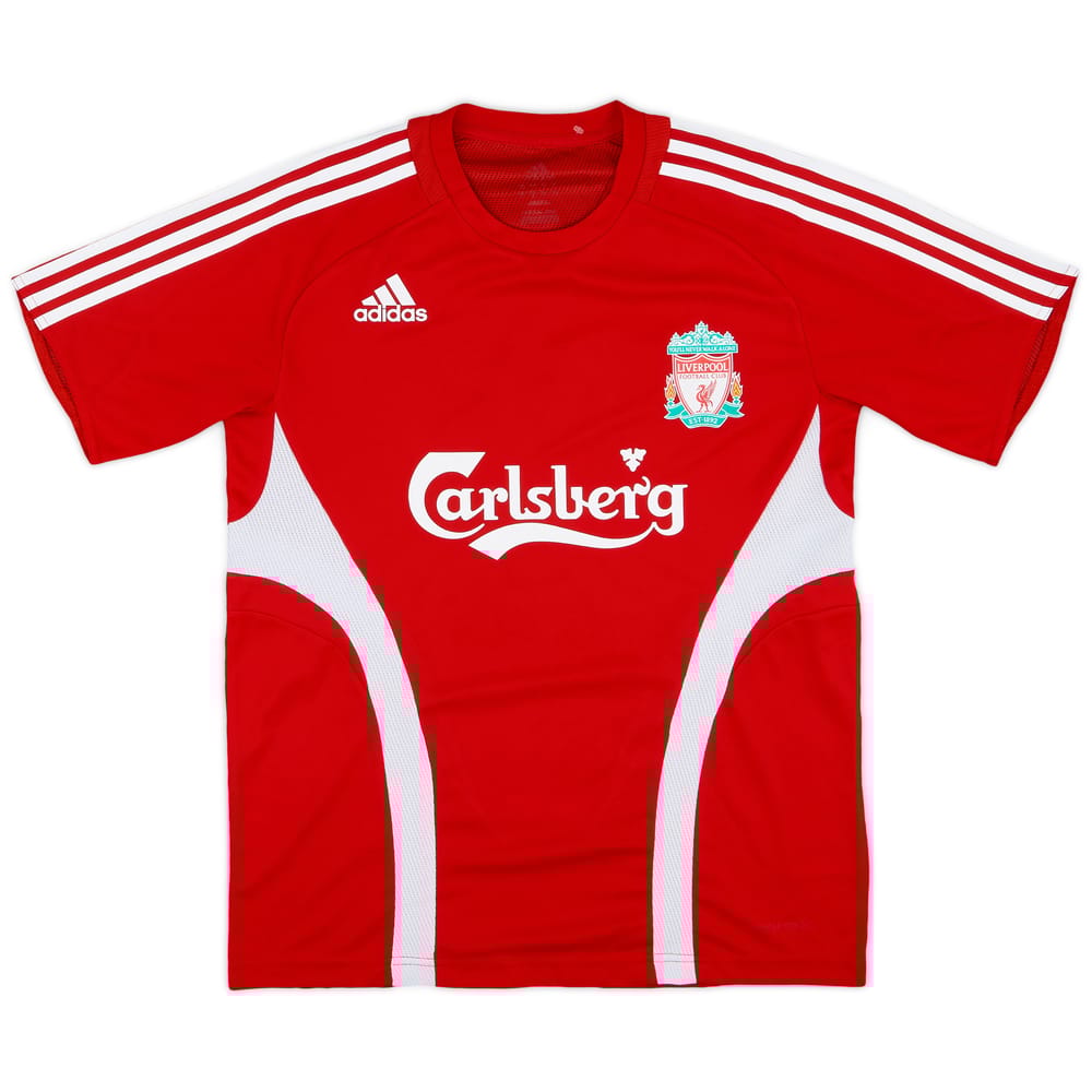 2008-09 Liverpool adidas Formotion Training Shirt - 8/10 - (L)