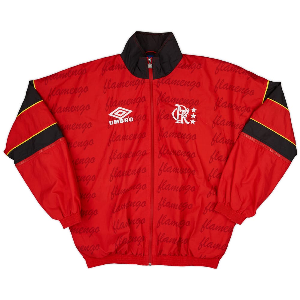 1995-96 Flamengo Umbro Track Jacket - 8/10 - (L)