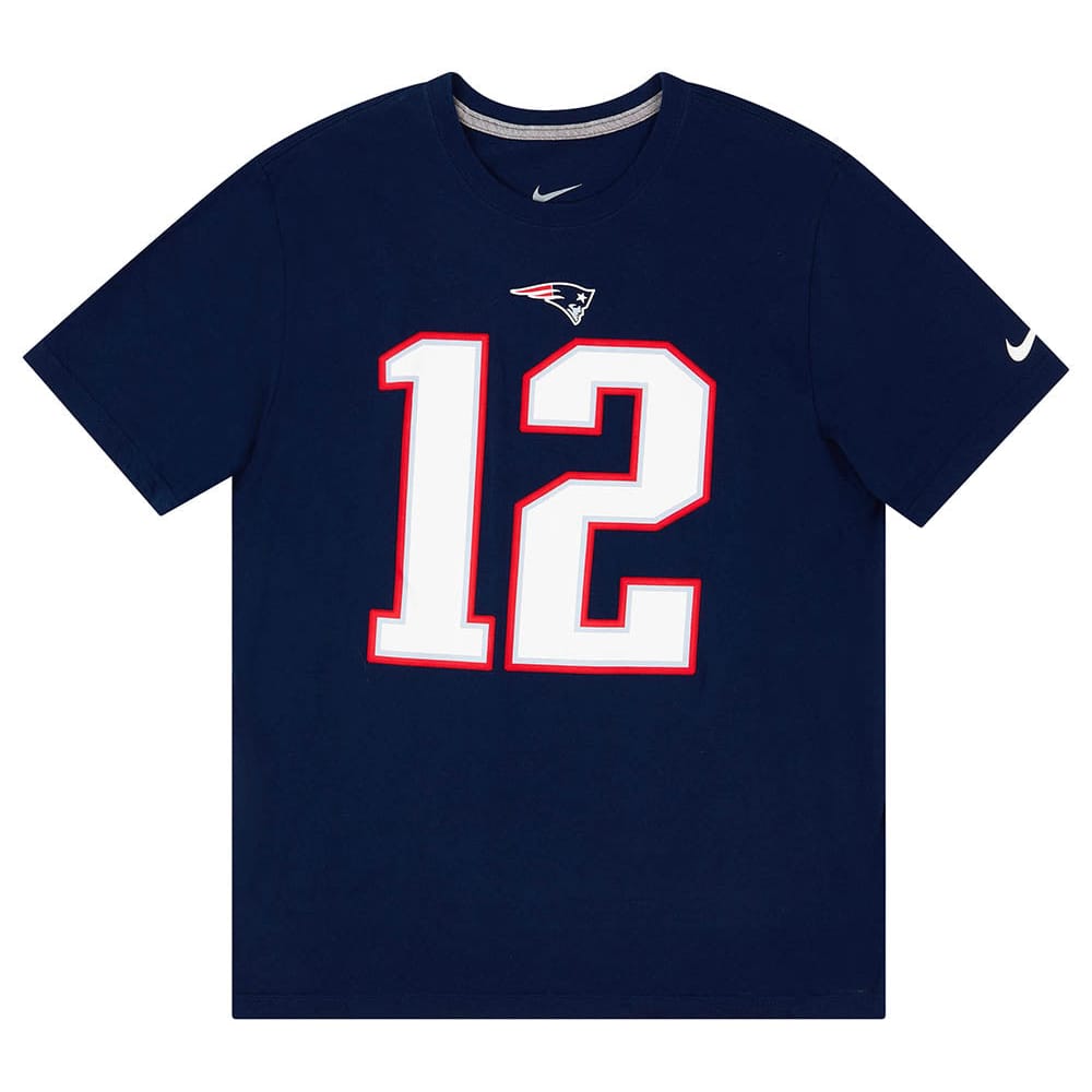 2013 New England Patriots Brady #12 Nike Graphic Tee L