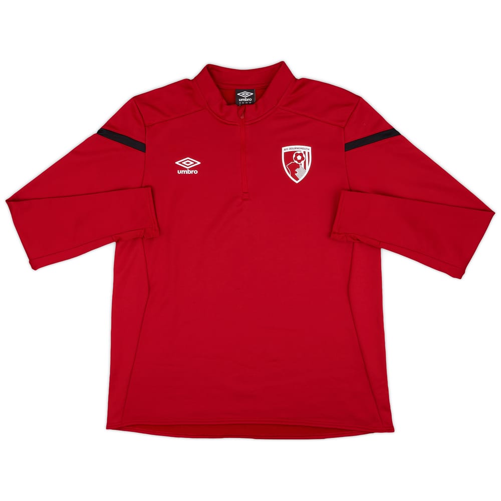 2019-20 Bournemouth Umbro 1/4 Zip Drill Top - 9/10 - (XL)
