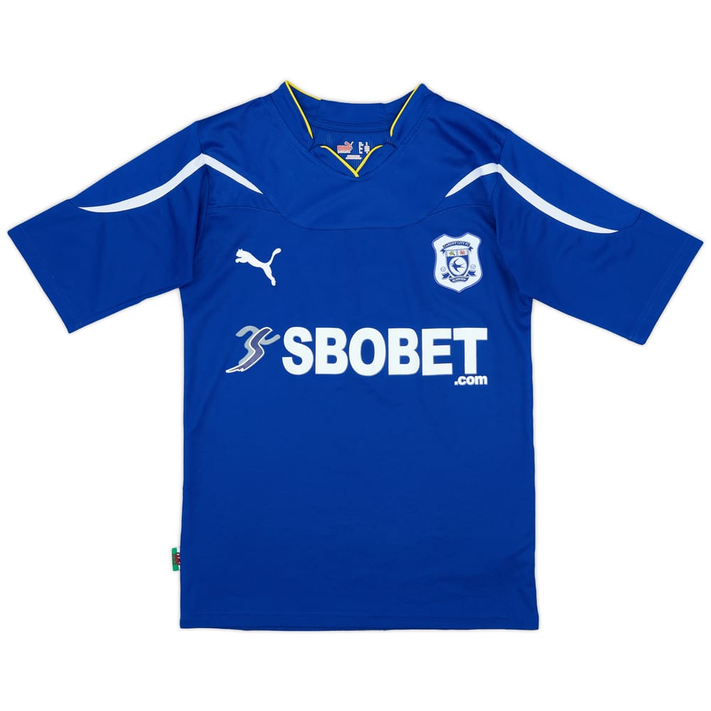 2010-11 Cardiff Home Shirt - 7/10 - (S)