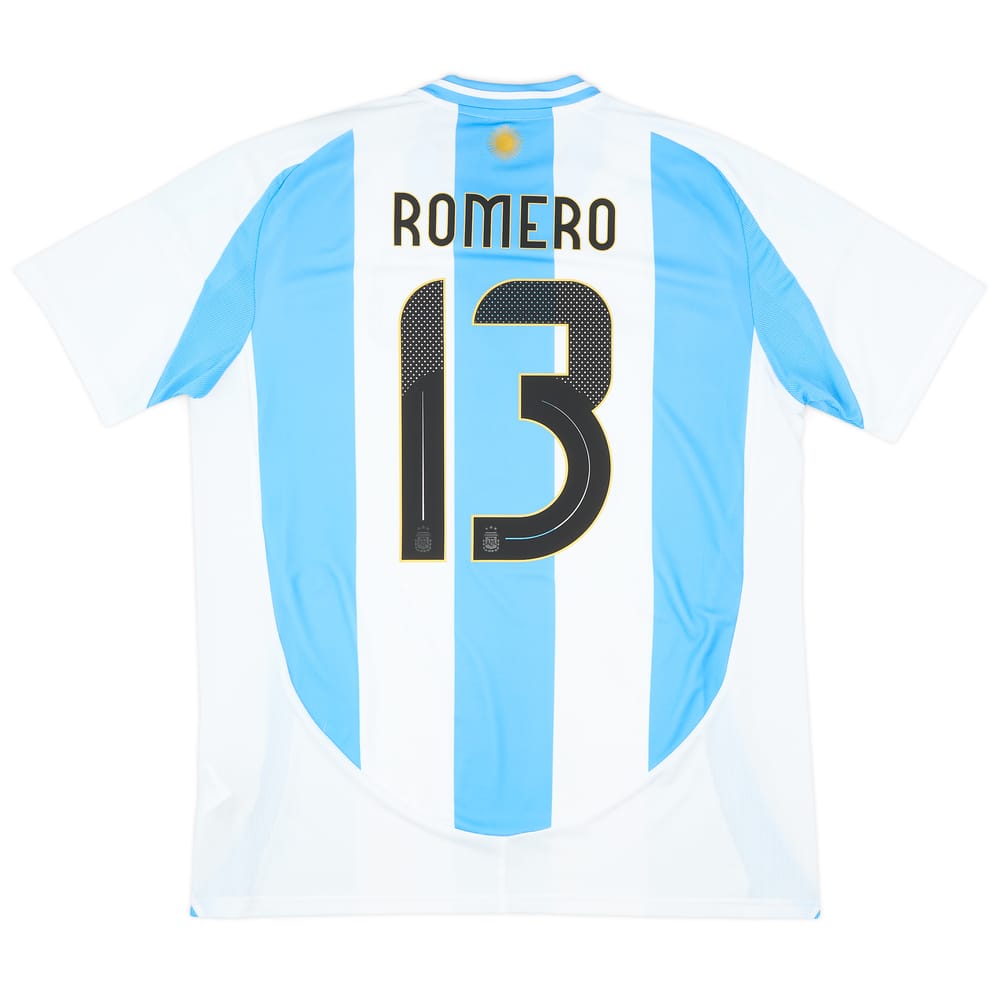 2024-25 Argentina Home Shirt Romero #13