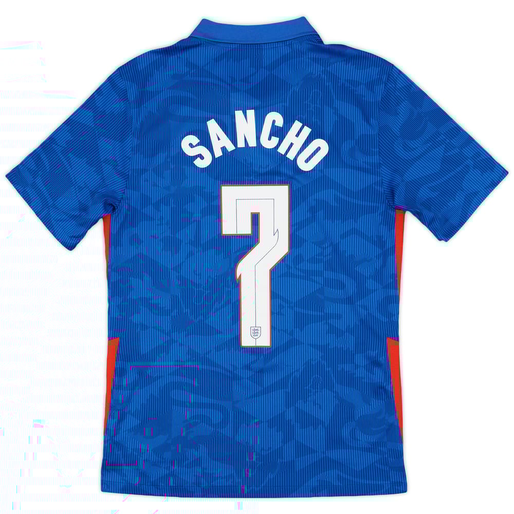 2020-21 England Away Shirt Sancho #7 - 8/10 - (S)