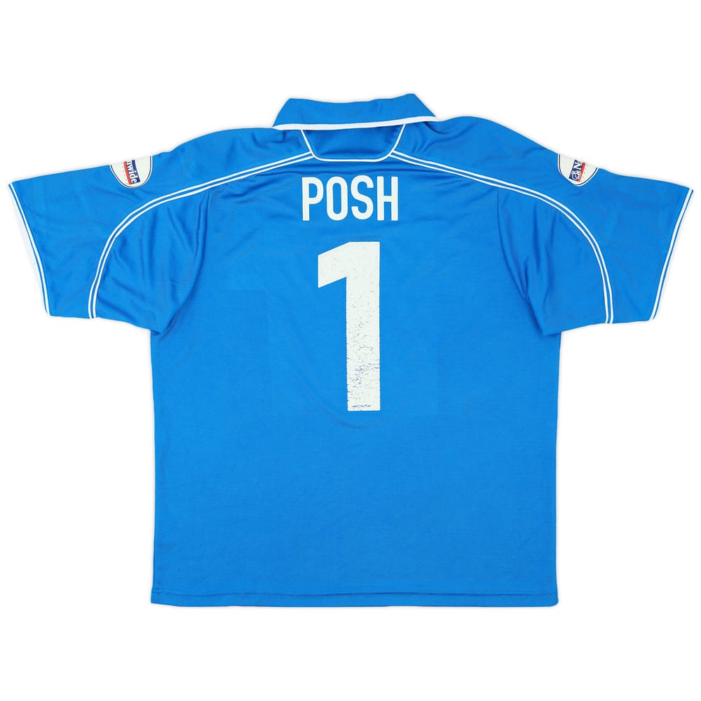 2002-03 Peterborough United Home Shirt Posh #1 - 7/10 - (L)
