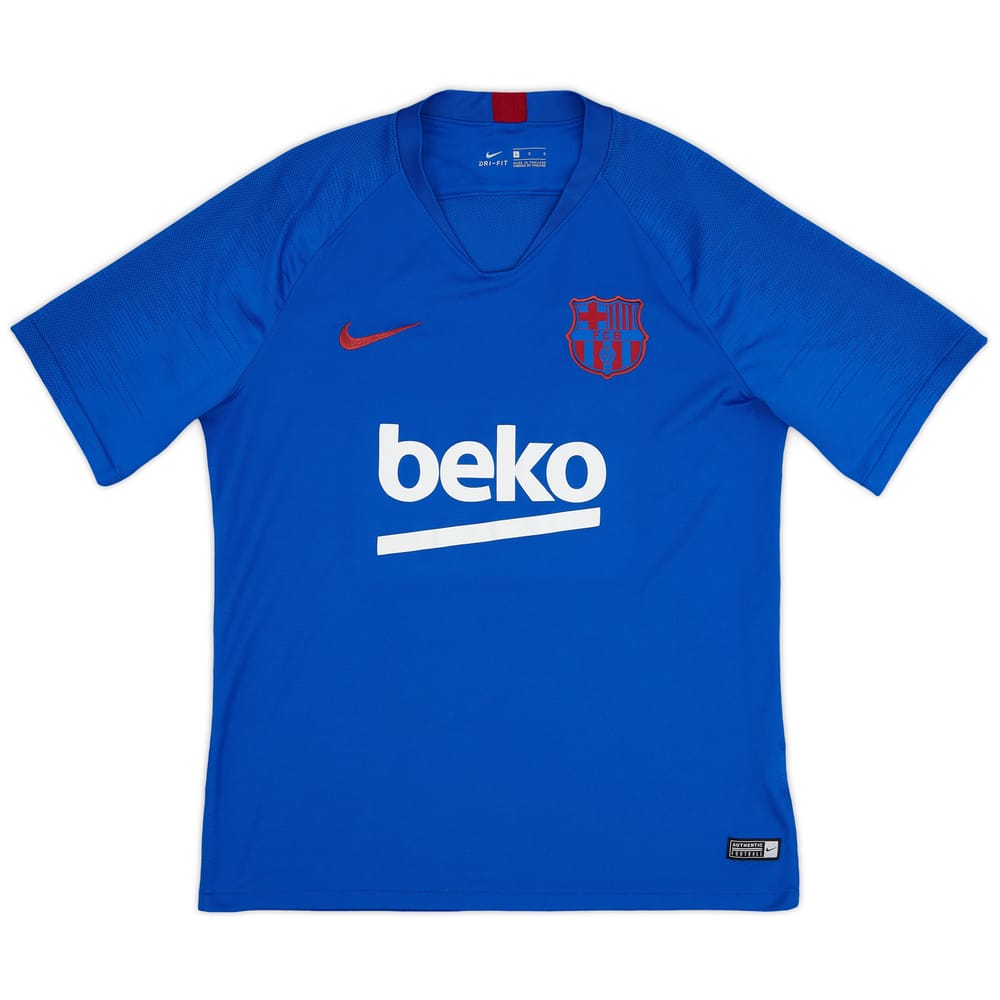 2019-20 Barcelona Nike Training Shirt - 8/10 - (L)