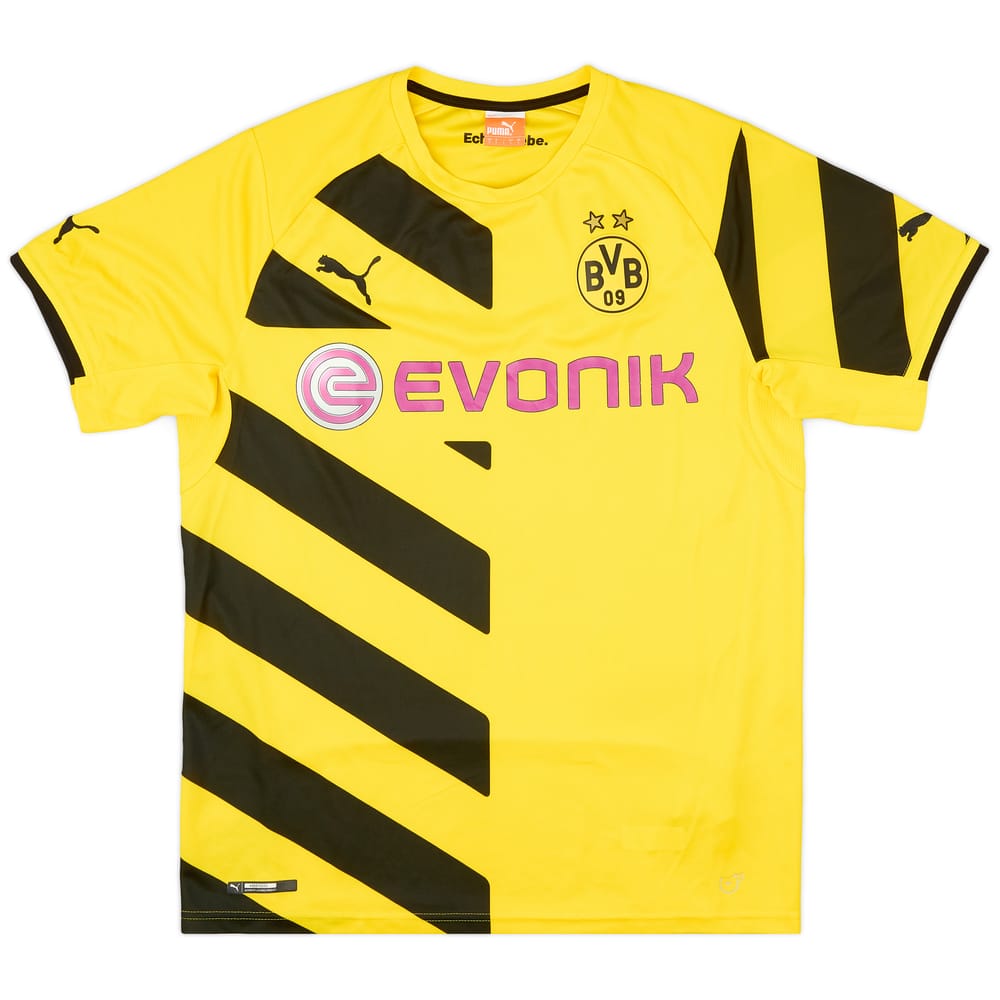 2014-15 Borussia Dortmund Home Shirt - 8/10 - (L)